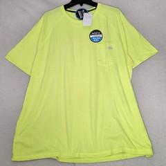 Dickies Fast Dry Shirt Mens 3XL XXXL YELLOW HI VIZ OUTDOOR CASUAL WORK WEAR NWT