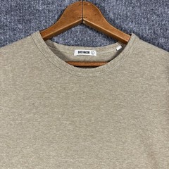 Buck Mason Yuma Tee T-Shirt Mens L Hemp Blend Short Sleeve Crewneck Olive