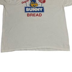 Vintage 90s Bunny Bread Promotional T Shirt 2XL Single Stitch Double Sided