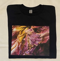 custom made T-Shirt unique art photo design faces photo art size Large