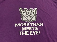 Vintage 90s The TRANSFORMERS T-Shirt USA Single Stitch More Than Meets Eye Hanes