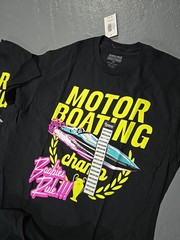 Surf Party Cool AF Motor Boating Boobies 90s Retro T-Shirt Lot 4pc SZ Med (R)