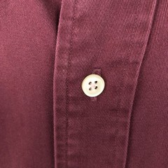 Ralph Lauren BLAKE Men’s Long Sleeve Button-Down Shirt Wine Red M Japan