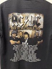 AC/DC Rock or Bust 2015 Concert Black T Shirt Men’s Large Band Tee Grunge