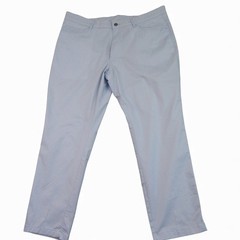 NWT Greg Norman Mens Attack Life Mens Chino Golf Pants 38 X 30 Slim Light Blue