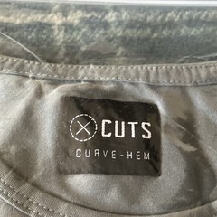 Cuts T-Shirt Lot Multicolor Curve-Hem & Split-Hem XL/L Sizes
