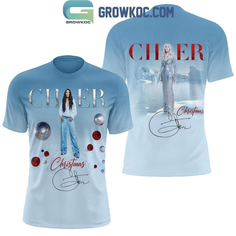 Cher Merry Christmas Ice Queen T-Shirt 3D TU53