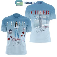 Cher Merry Christmas Ice Queen T-Shirt 3D TU53