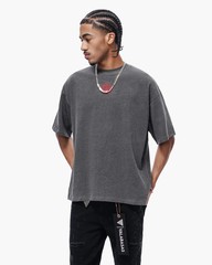 Valabasas Men Kaen Boxy Oversize Tee Dark Grey