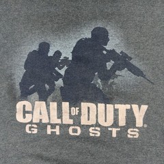 Vintage 2013 Call of Duty Ghosts Men’s Large Graphic T-Shirt COD Gaming Skater