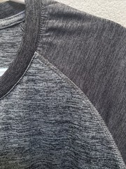 NEW Colosseum Athletics Large Men’s Gray T-Shirt Crew Neck Training NWT
