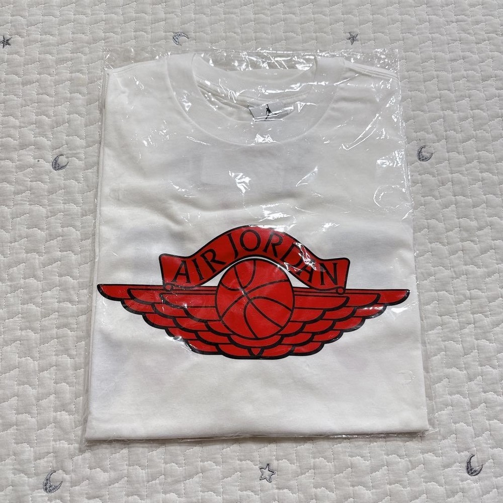 Nike Jordan x SAINT Mxxxxxx M(US S) J SM SS Tee White Short Sleeve T-Shirt New