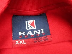 VINTAGE Karl Kani Shirt mens 2XL red Tupac 2 Pac 90s y2k Hip Hop Rap Baggy Big