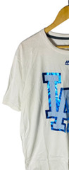 Majestic Los Angeles Dodgers Majestic Push Through T-Shirt White XL