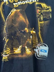Ford PBR Size XL 2013 Are You Tough Enough Built Strong Rodeo Tour Shirt