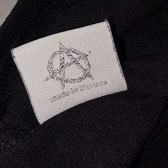 Revenge Black Spider Logo T-Shirt Large