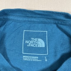 The North Face Men’s L Teal Blue Bear Mountain Graphic T-Shirt Yosemite Cotton