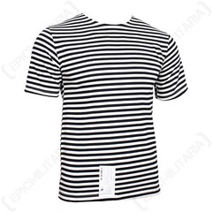 Russian Marines T-Shirt – Black Stripes Telnyashka Military Sailor Army Genuine