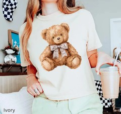 Teddy Bear Comfort Tee Cute Animal Lover Gift Shirt
