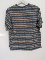 Howler Brothers Men’s Large Jacquard Petrol Blue T-Shirt Size Large