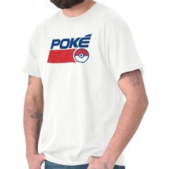 Poke Master Trainer Geek Gamer Animation Gift Womens or Mens Crewneck T Shirt Te