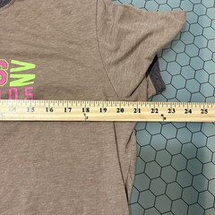 Las Vegas Nevada Mens Shirt Size Large Brown Short Sleeve Est 1905