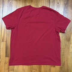 Nike Air Jordan Graphic T Shirt Mens 2XL XXL Red Jump Man Basketball 100% Cotton