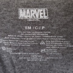 Captain America T Shirt Mens Size Small Gray Marvel Comics Superhero