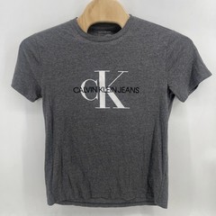 Calvin Klein CK Logo Gray Men’s Medium T-Shirt Short Sleeve Easy Care