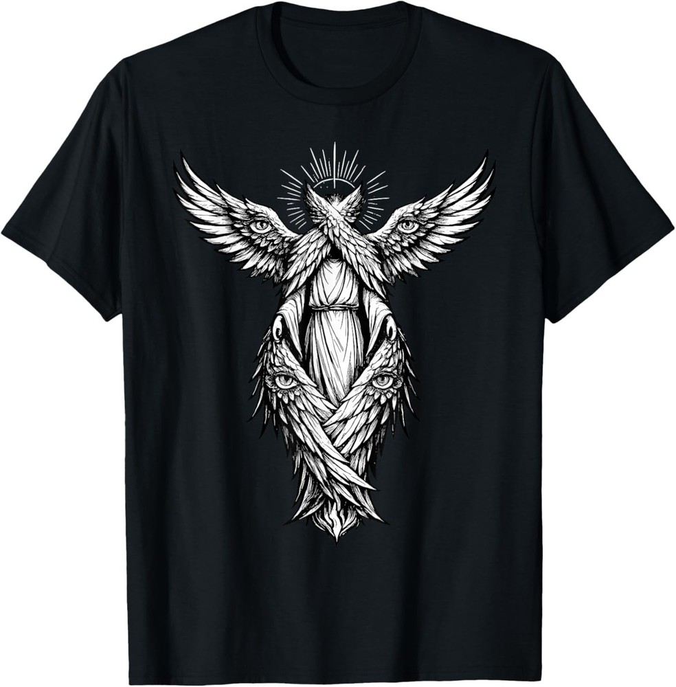 Seraphim Biblical Accurate Angel Seeing Eye Christian T-Shirt
