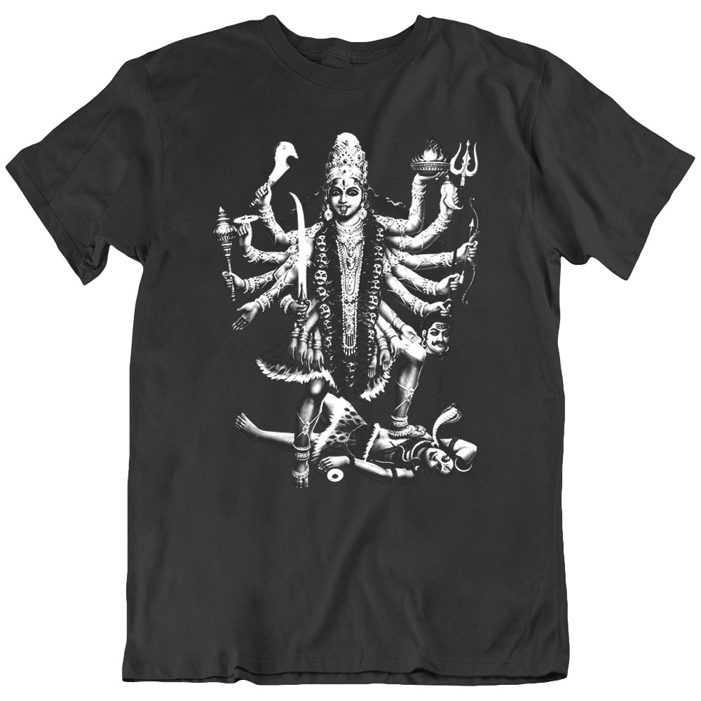 Kali Goddess Hindu Devil God Wiccan Witch Indian T Shirt Tee Gift New