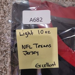 Nike Houston Texans NFL Jersey Men Large Blue Red On Field Football Hopkins #10