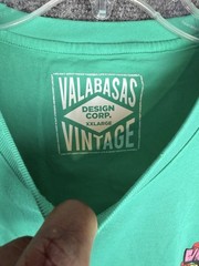 Valabasas Vintage Local Surf Authority Teal Green T-Shirt Men’s 2XL EUC