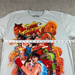 Capcom Street Fighter II T Shirt Men’s Medium Graphic Tee New Video Game Promo