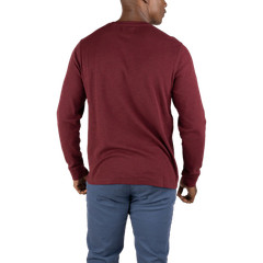 Tailor Vintage Airotec Performance Stretch Waffle Long Sleeve Crew Tee