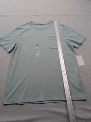 New Free Fly Lazy Tides Pocket Tee Mens Size Small TShirt Green