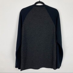 Orvis Raglan Sleeve Heathered Colorblock Crewneck Shirt Mens Medium Pullover