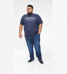 D555 Duke Big Mens Printed T-Shirt Fishing Tackle Print 2XL-6XL 7XL 8XL (601605)