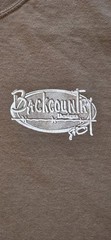 Back Country T Shirt *Whitetails Gone Wild “Nice Spread”, Size Large, Brown