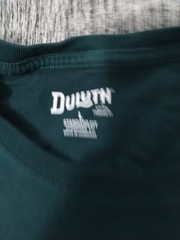 Duluth Longtail T-Shirt Mens Large Green 100% Cotton Crew Neck Short Sleeve