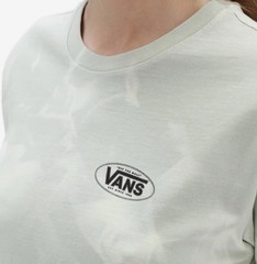 VANS Reflectionz Unisex T-shirt Celadon Green/Water Wash Size M 100% Cotton