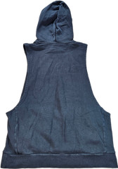 Under Armour Project Rock Men’s Black LG Sleeveless Workout Hoodie Brahma Bull