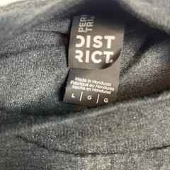 Perfect Tri District Men’s MCR Large Perfect Tri District Gray Short Sleeve