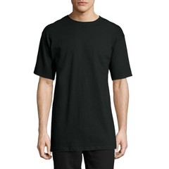 Hanes Men’s Beefy Tall Short Sleeve T-Shirt 2-Pack Black XXLT