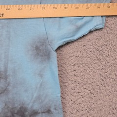 MOUNTAIN DEW BAJA BLAST Shirt Mens 2XL XXL Blue TIE DYE CASUAL Faded Gamer NWT