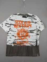 Genuine Vintage Salvage Brand T Shirt “SHOGUN” Rust V51T425 Size XXL