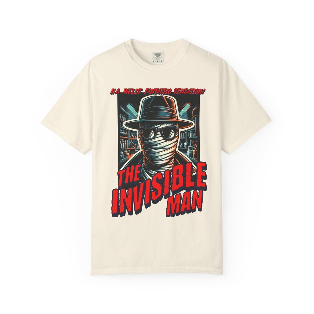 Invisible Man Shirt, Classic Monsters Movie Style Tee, Vintage Horror Apparel
