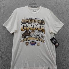 47 Brand Army Navy Americas Game TShirt Mens Collegiate White Small NWT