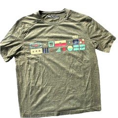 REI Co-op Roventures Graphic Performance T-Shirt Men’s Medium Green Outdoor