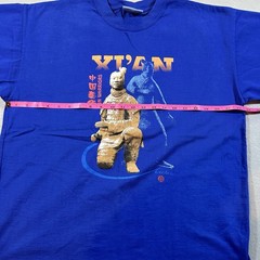 Pandak Qin Warriors T-Shirt XXL Blue Xi’an China Terracotta Army Graphic Tee